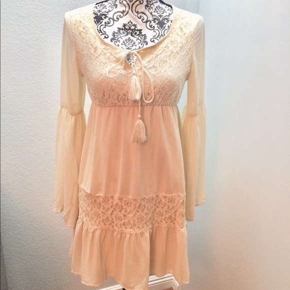 Flying Tomato Dresses & Skirts - Flying Tomato Vintage Inspired Boho Lace Dress